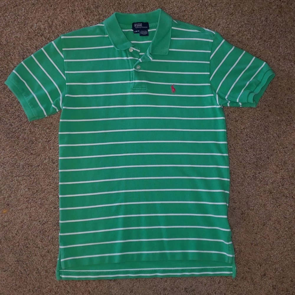 Polo by Ralph Lauren boys polo shirt size L